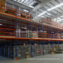 Steel Multi-Tier Shelving for Industrial Warehouse Storage